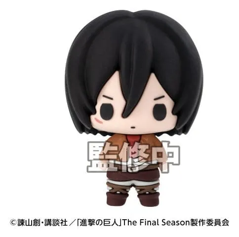 Attack on Titan Chokorin Collection Mini Figures 5 cm Blind Box Display (6)